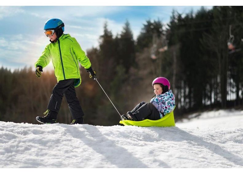 Plastikust kelk Baby Rider suurendatud