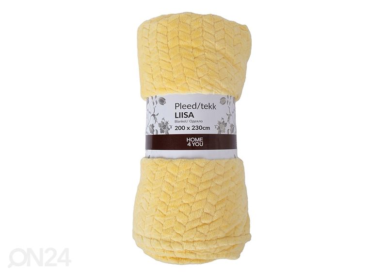 Pleed Liisa 200x230 cm suurendatud