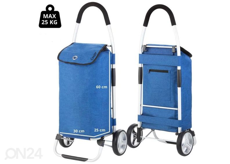 Poekott ratastega Classic Premium Cruiser suurendatud