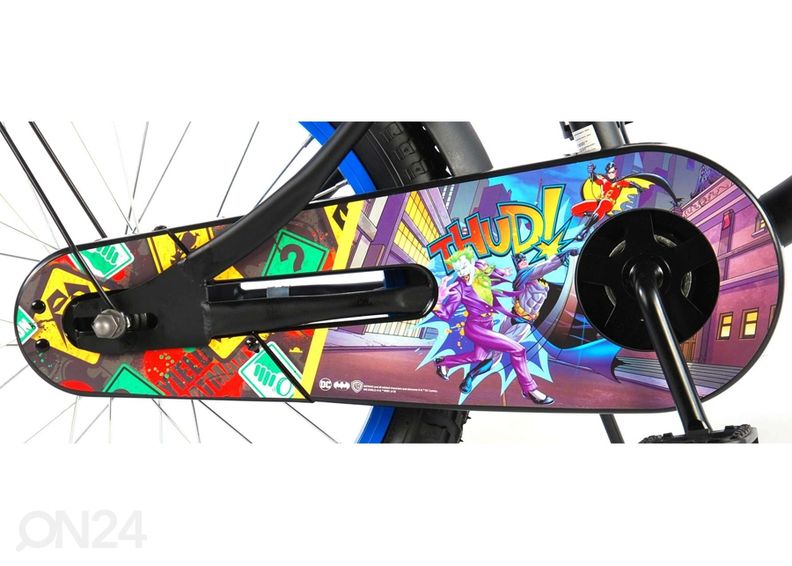 Poiste jalgratas Batman 18 tolli suurendatud