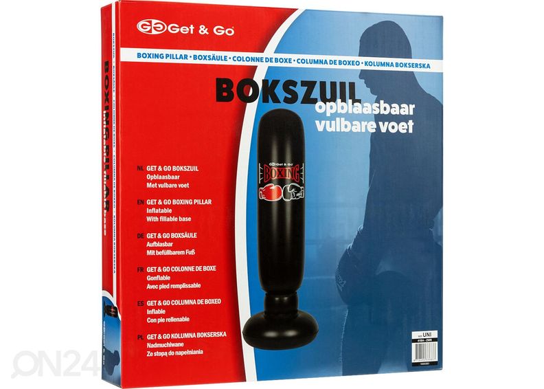 Poksikott jalal suurendatud