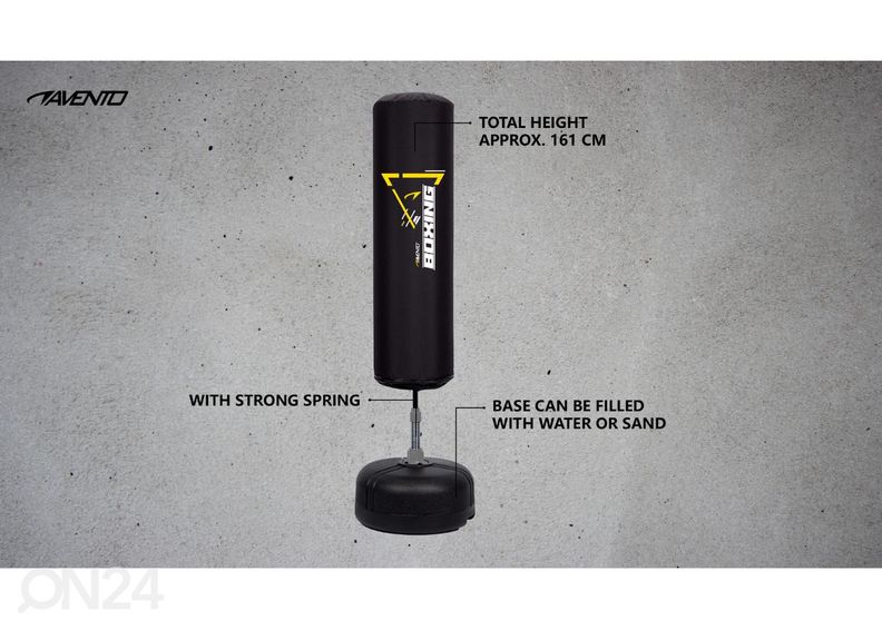 Poksikott täispuhutav Stand Reflex suurendatud