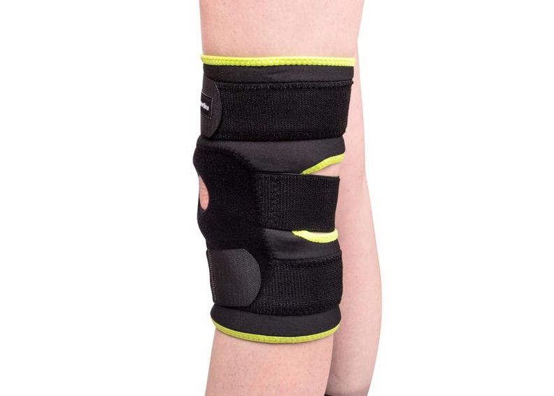 Põlve tugiside manetic bamboo inSPORTline suurendatud