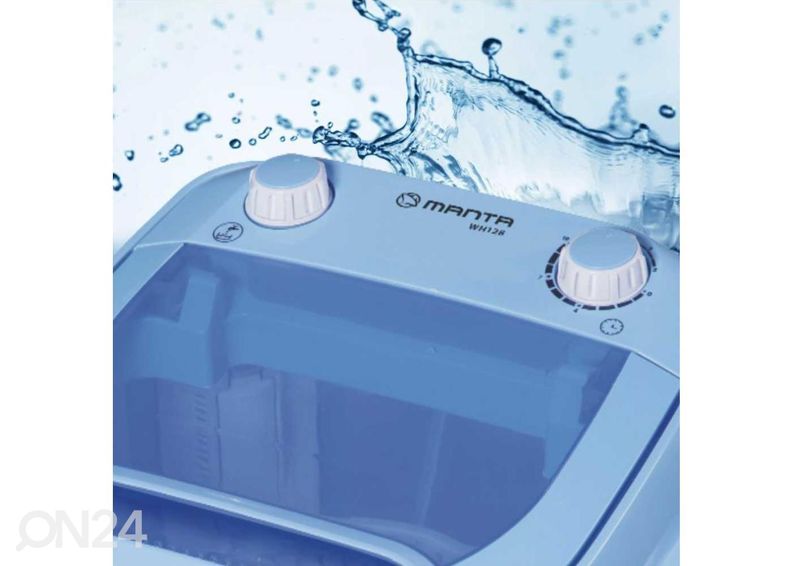 Poolautomaatne pesumasin Manta WH128 suurendatud