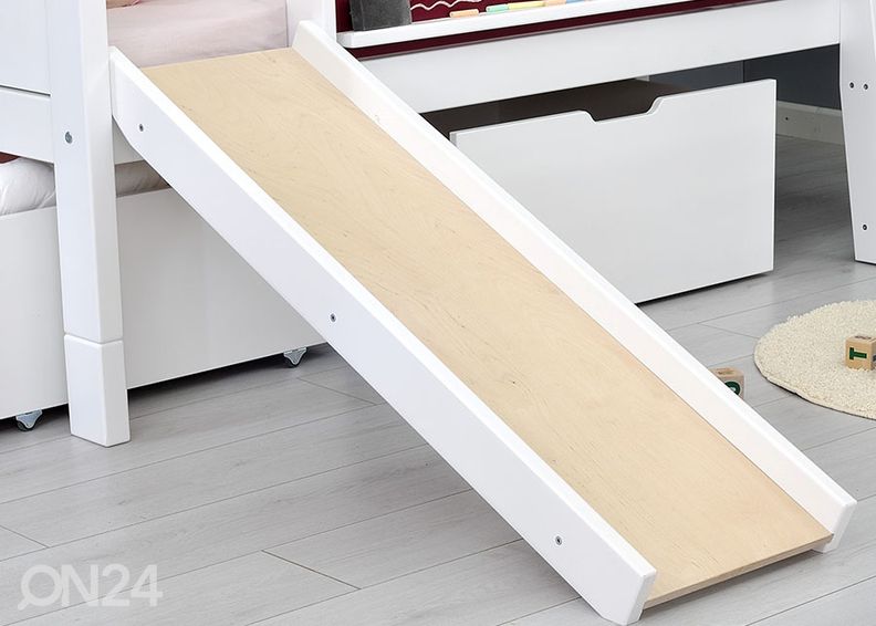 Poolkõrge voodi Jerwen 90x200 cm suurendatud