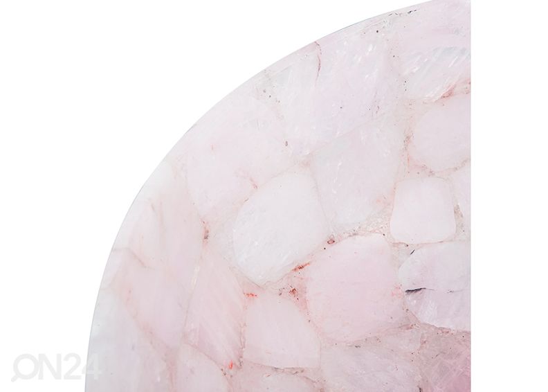 Poolvääriskivist valamu suurendatud