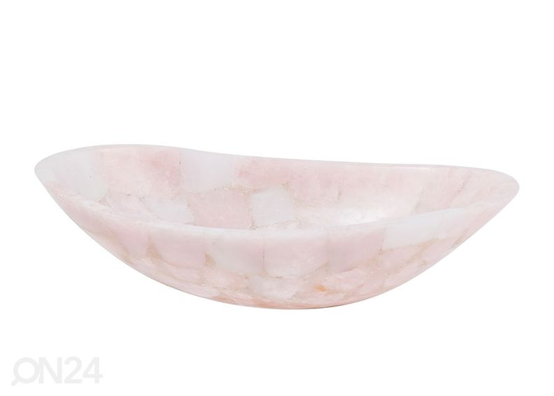 Poolvääriskivist valamu suurendatud