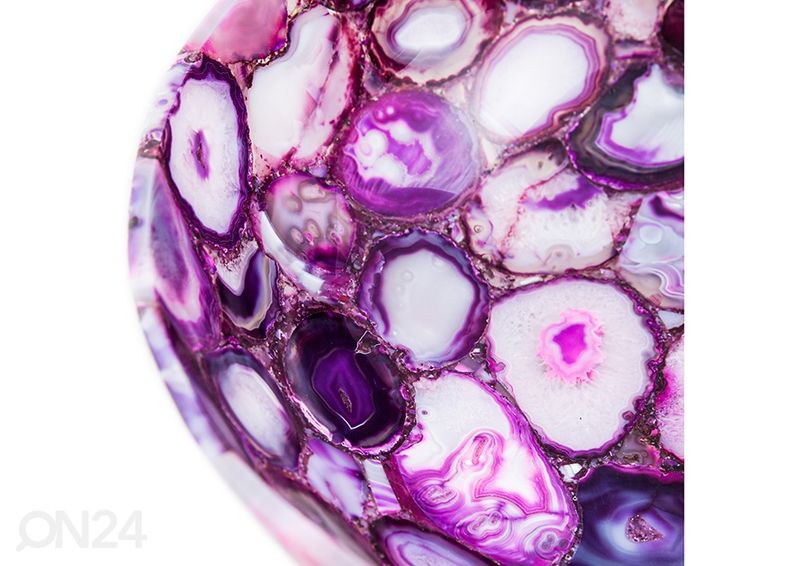 Poolvääriskivist valamu suurendatud