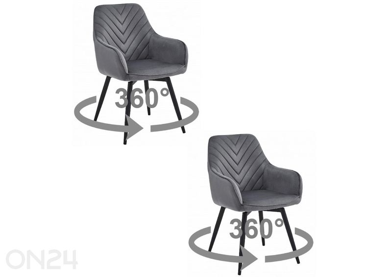 Pöördtoolide komplekt 2tk suurendatud