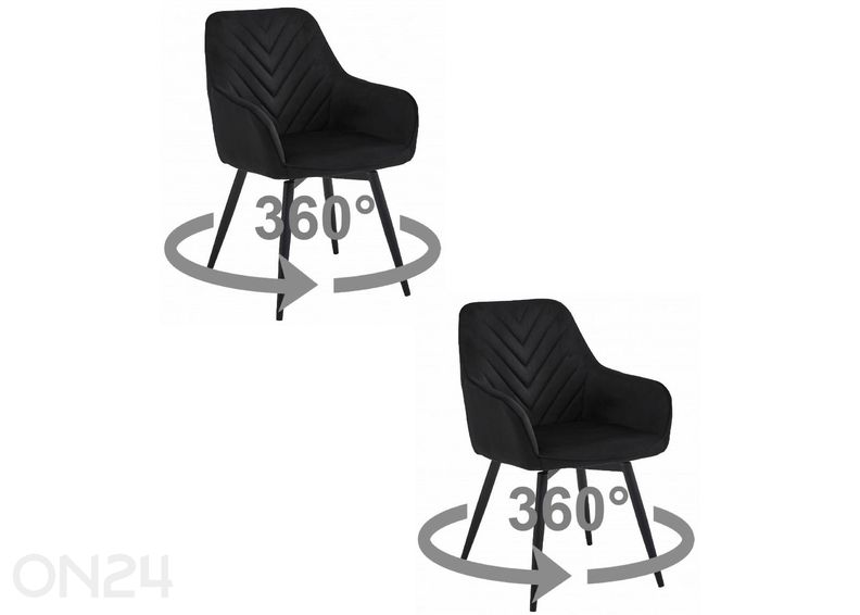 Pöördtoolide komplekt 2tk suurendatud