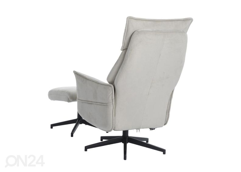 Pöörlev recliner tugitool + järi suurendatud