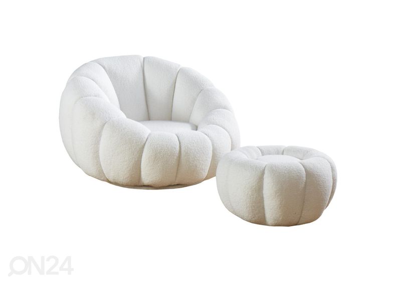 Pöörlev tugitool koos tumbaga Blossom suurendatud