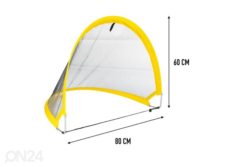 Pop-up Jalgpallivärav suurendatud