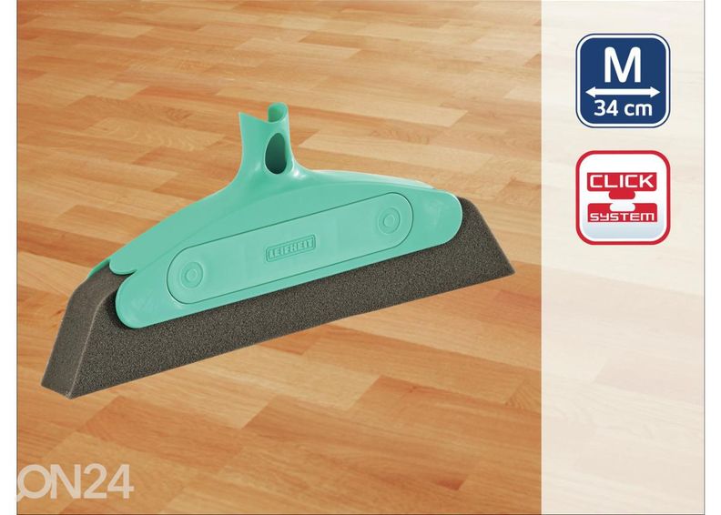 Põrandahari vahtkummist Leifheit Foam Classic 34 cm suurendatud