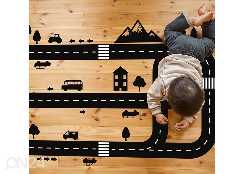 Põrandakleebis Autorada suurendatud