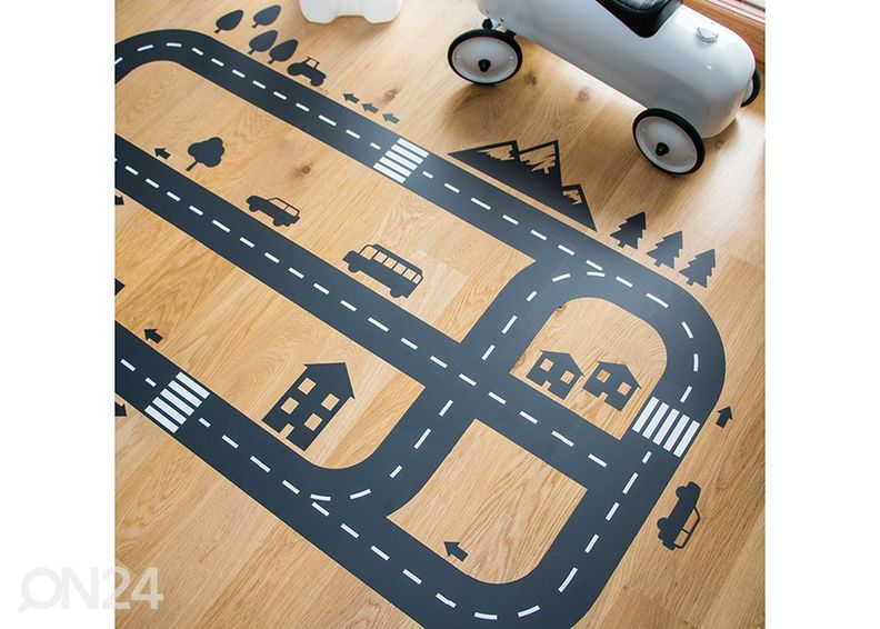 Põrandakleebis Autorada suurendatud