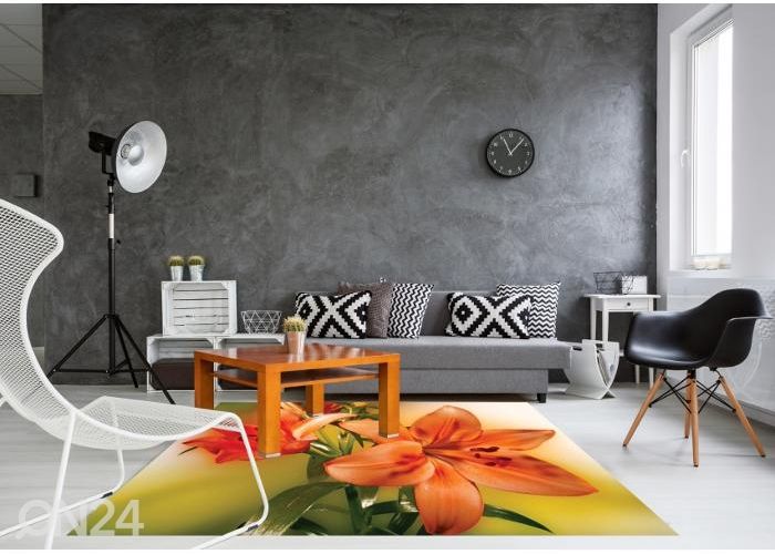 Põrandakleebis Lily 255x170 cm suurendatud