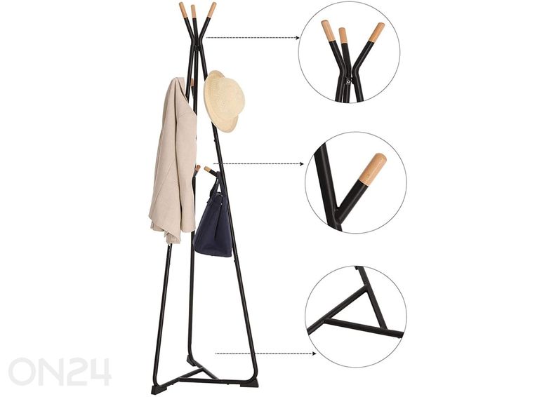 Põrandanagi, must suurendatud