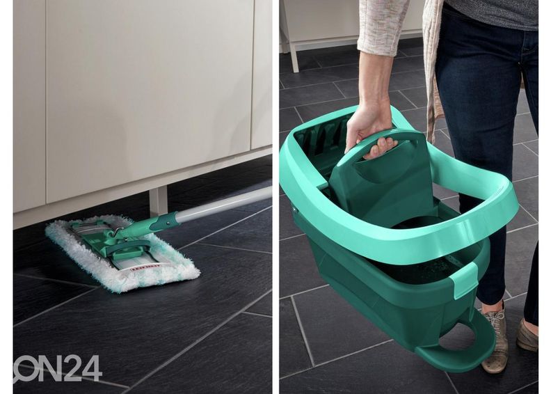 Põrandapesija komplekt koos pressämbriga Leifheit Profi XL suurendatud