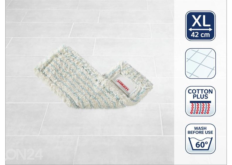 Põrandapesija vahetuskate Leifheit Profi Cotton suurendatud