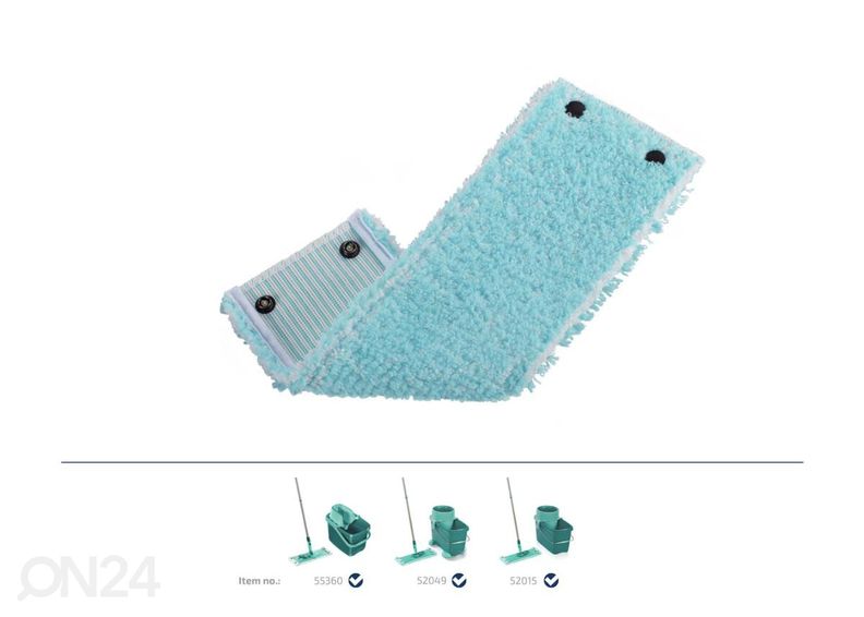 Põrandapesija vahetuskate Leifheit Twist XL Extra Soft suurendatud