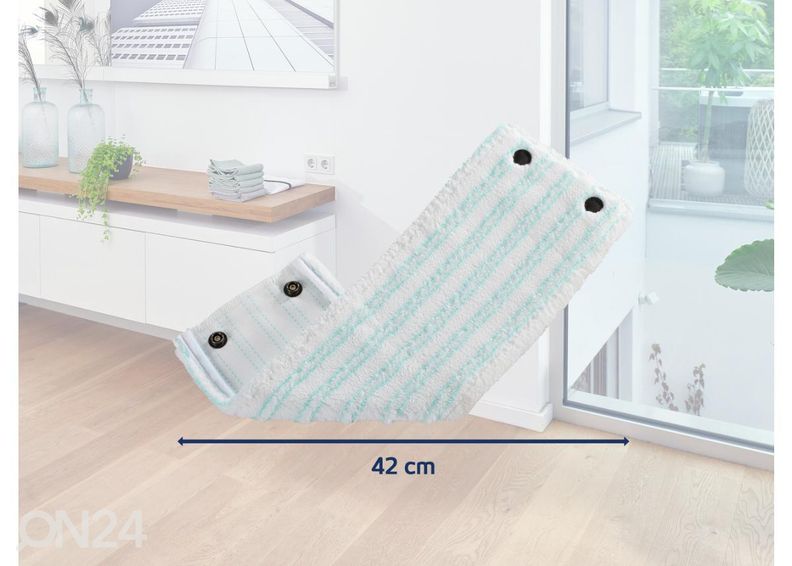 Põrandapesija vahetuskate Leifheit Twist XL MicroDuo suurendatud