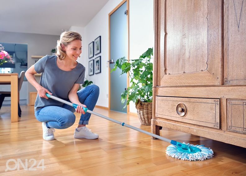 Põrandapesu komplekt Leifheit Clean Twist Disc Mop Ergo suurendatud
