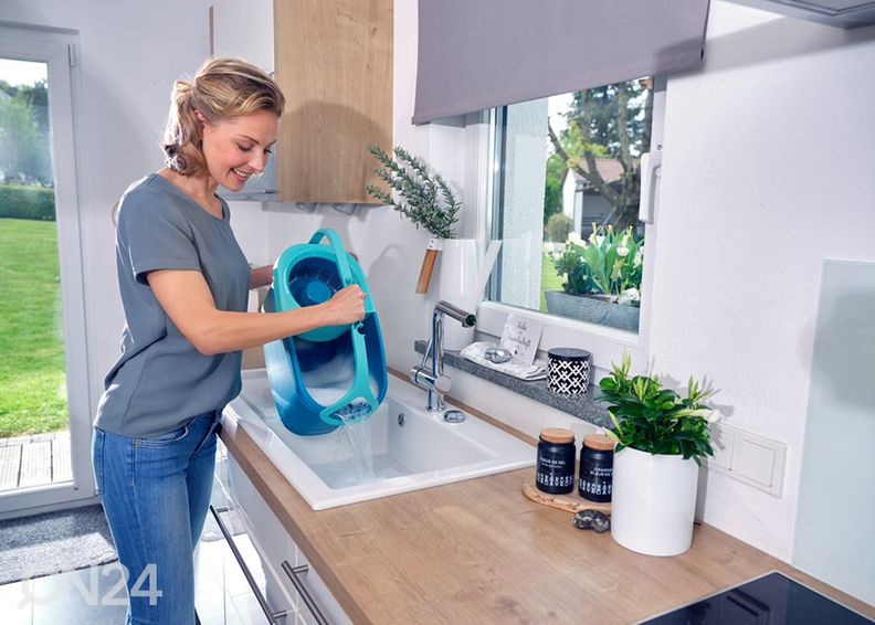 Põrandapesu komplekt Leifheit Clean Twist Disc Mop Ergo suurendatud