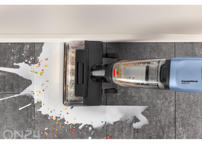Põrandapesur Bissell 2-in-1 märg ja kuiv juhtmega CrossWave® EdgeFind Select 4136N suurendatud