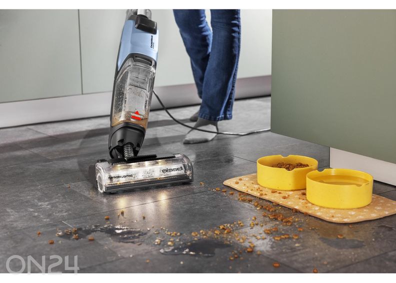 Põrandapesur Bissell 2-in-1 märg ja kuiv juhtmega CrossWave® EdgeFind Select 4136N suurendatud