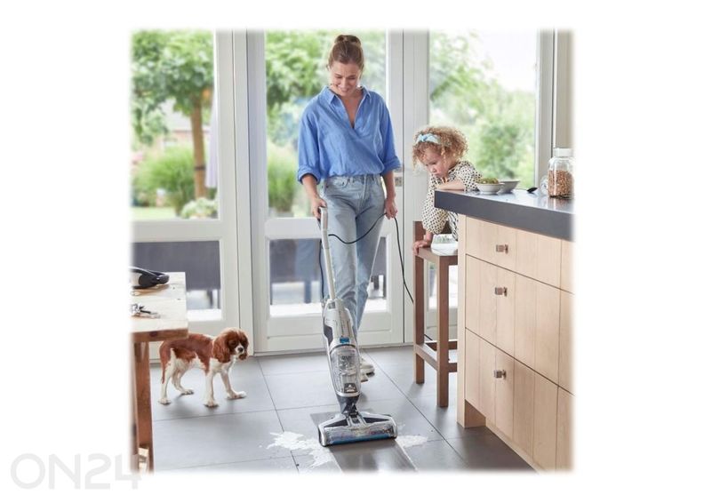 Põrandapesur Bissell 3-in-1 märg ja kuiv juhtmega Bissell CrossWave C3 Select 3551N suurendatud