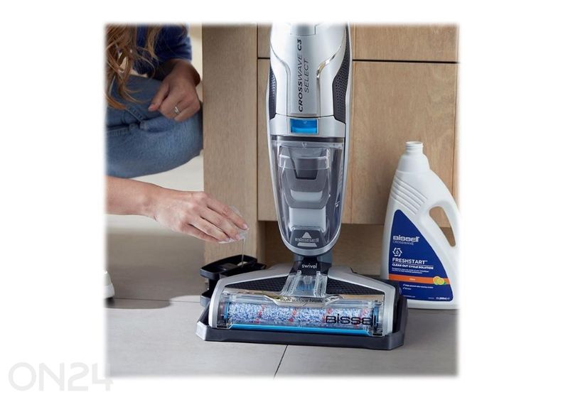 Põrandapesur Bissell 3-in-1 märg ja kuiv juhtmega Bissell CrossWave C3 Select 3551N suurendatud