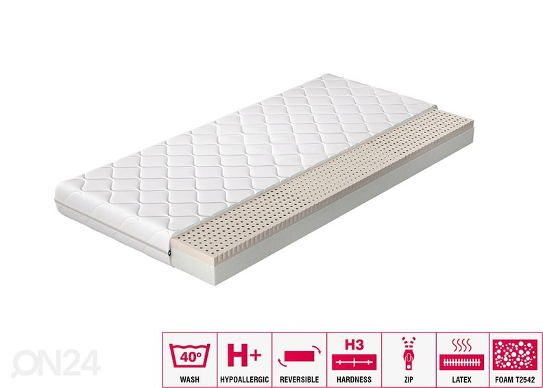 Poroloonmadrats Moska 160x200 cm suurendatud