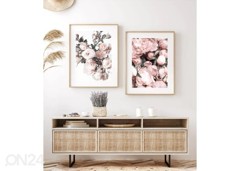 Poster Floral I 30x40 cm suurendatud