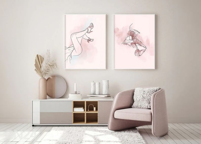 Poster Kiss & Tell 70x100 cm suurendatud
