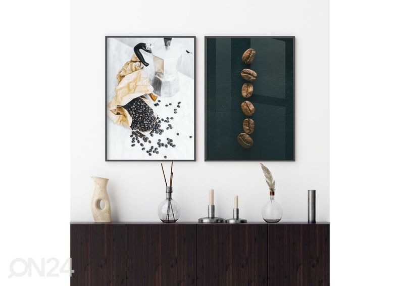 Poster Kohvioad 30x40 cm suurendatud