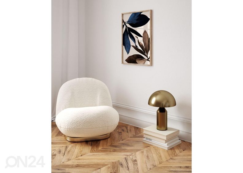 Poster Pronks ja sinine 30x40 cm suurendatud