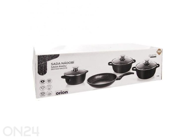 Pottide komplekt Grande, 7 tk suurendatud