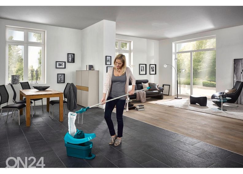 Pressämber Leifheit Profi EVO ratastega 8 L suurendatud