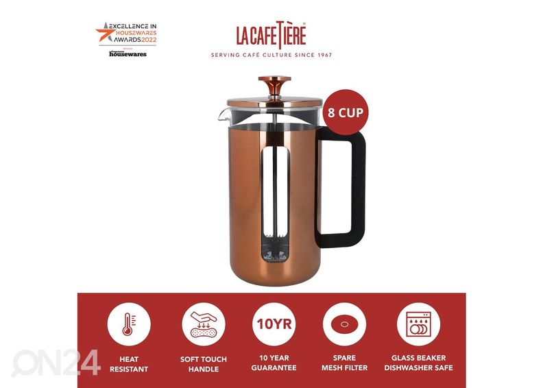 Presskann La Cafetière 1 L suurendatud