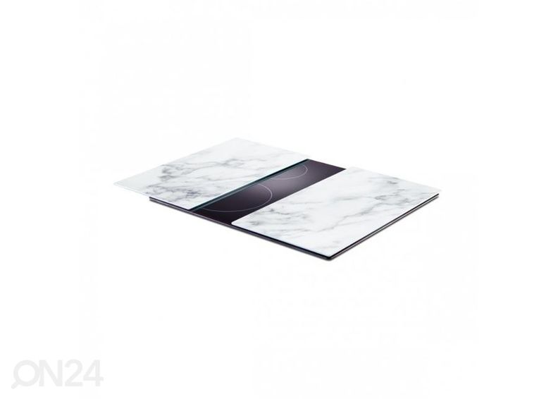 Pritsmekaitse/pliidiplaadikate Marble 52x30 cm 2 tk suurendatud