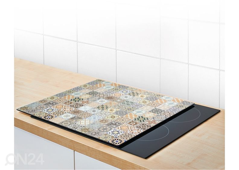 Pritsmekaitse/pliidiplaadikate Mosaik 56x50 cm suurendatud