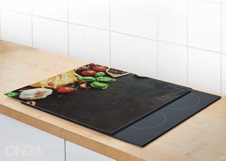 Pritsmekaitse/pliidiplaadikate Pasta 56x50 cm suurendatud