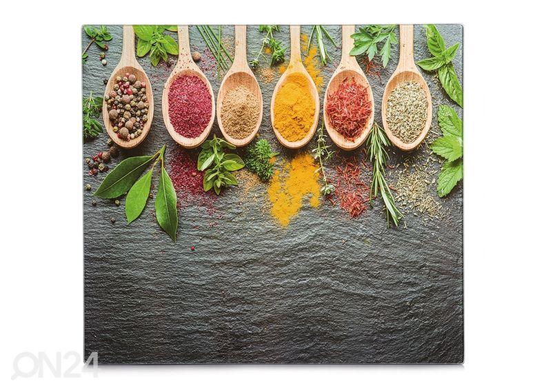 Pritsmekaitse/pliidiplaadikate Spices 56x50 cm suurendatud
