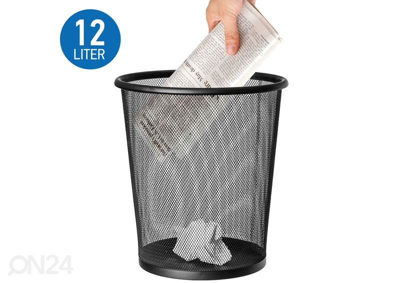 Prügikast Artmoon Mesh 12 L, 2 tk suurendatud