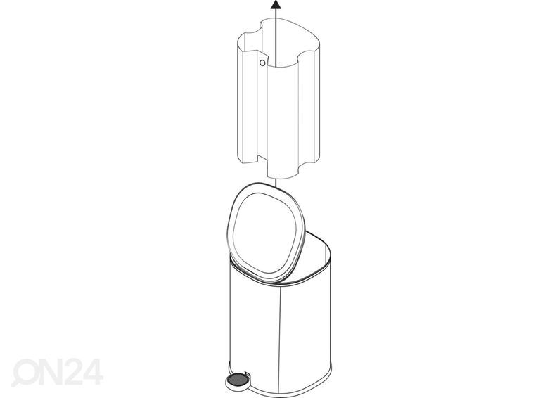 Prügikast Duschy Flörtis suurendatud