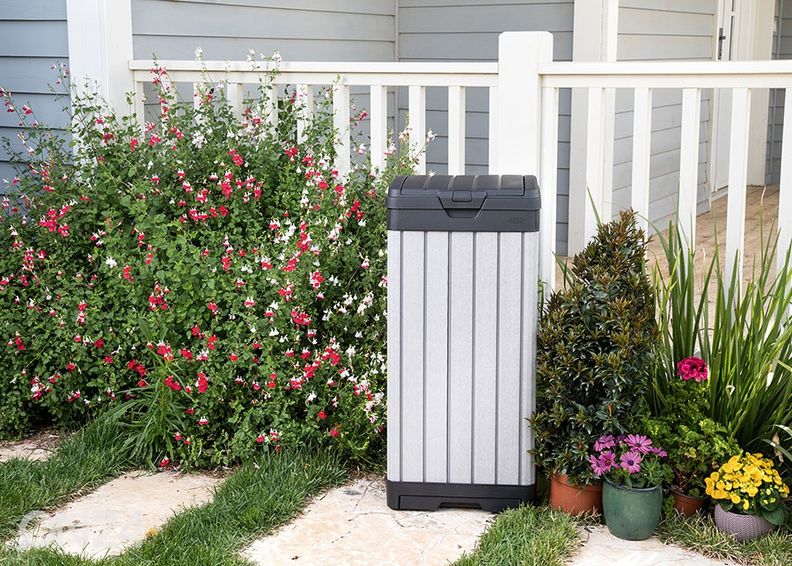 Prügikast Keter Rockford 125 L suurendatud