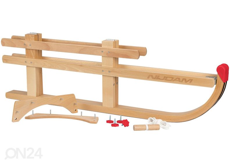 Puidust kelk kokkupandav Nijdam suurendatud