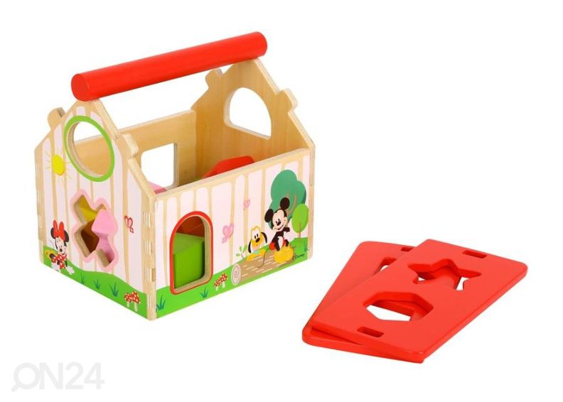 Puidust kujundite sorteerija Disney suurendatud