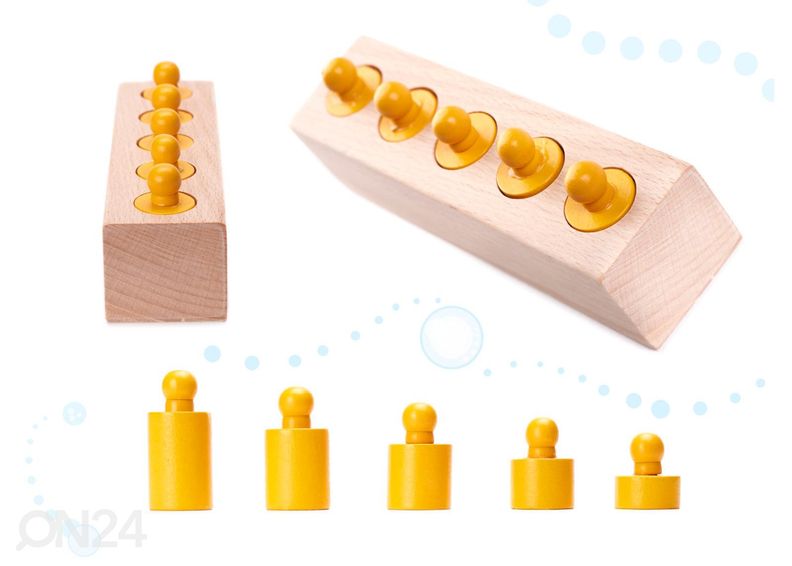 Puidust mäng Kaaluvihid suurendatud
